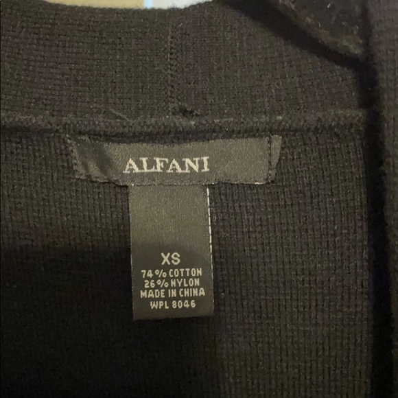 Alfani cardigan sweater - Picture 4 of 7